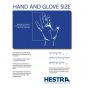Hestra Leather Heli 3 Finger Ski Gloves - Grey Size 11 only SAVE 20%