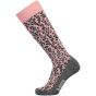 Barts Ski Sock, Animal Print Pink