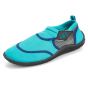 UB Ladies Velcro Strap Aqua Shoe - Teal Size 4 only SAVE 25%