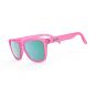 Goodr OGS Originals Flamingos On a Booze Cruise - Pink with Blue Lens
