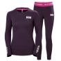 Helly Hansen Womens Lifa Active Baselayer Set - Nightshade XL Only - SAVE 40%