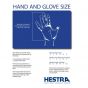 Hestra Heli Female Ski 3 Finger Ski Gloves - Black