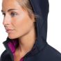 Roxy 1.0 Syncro Womens Paddle Boarding  Jacket Full Zip with Hood - Black/Purple SAVE 25%