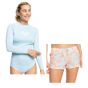 Roxy Womens Board Shorts and Rash Vest Bundle - Island In the Sun - Save 25%
