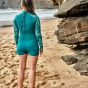 Saltrock Womens 2/2 Core Neoprene Shortie Spring Wetsuit - Green