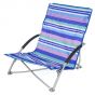 Yello Low Beach Chair - Stripe Blue