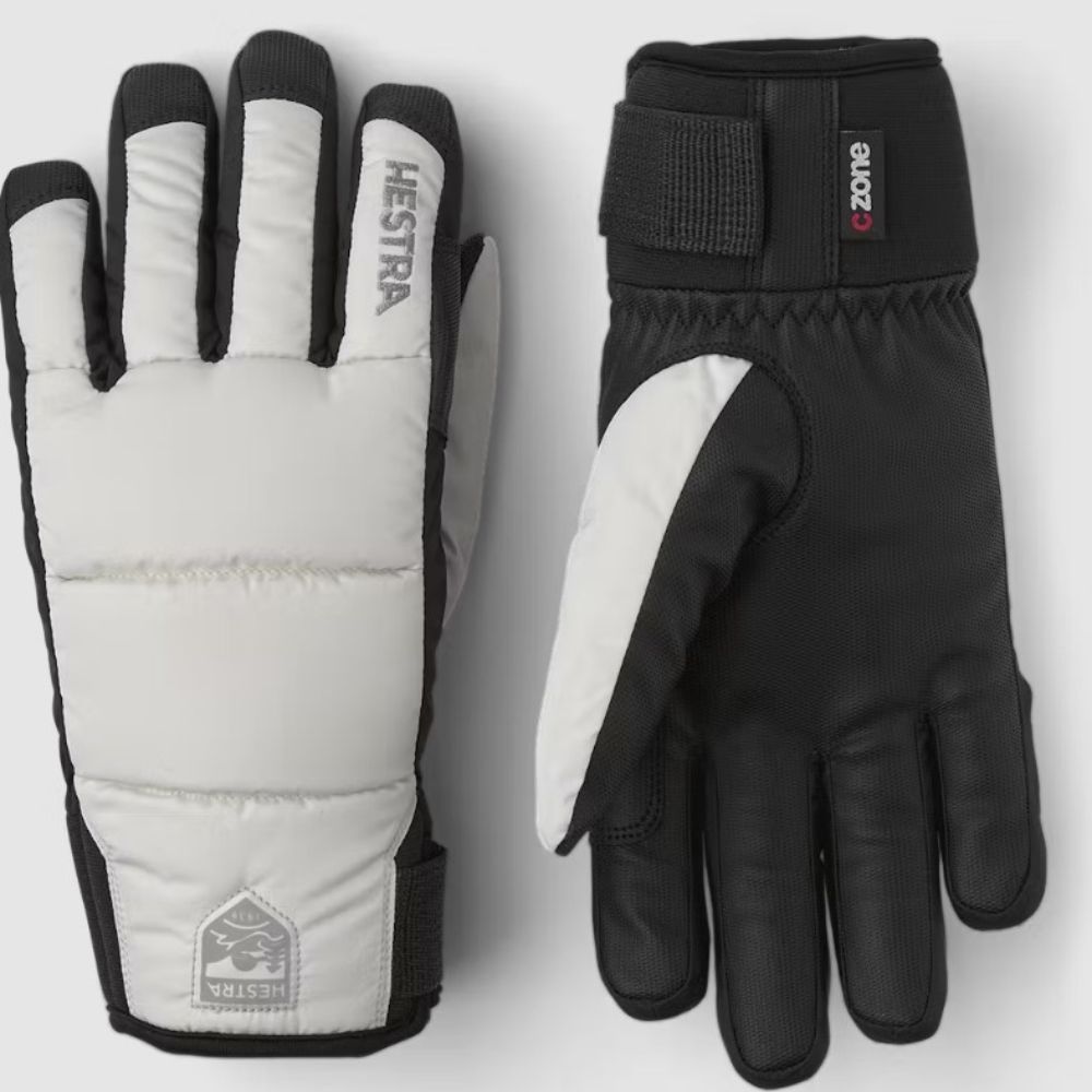 Hestra CZone Frost Primaloft Adult Ski Gloves - Ivory 