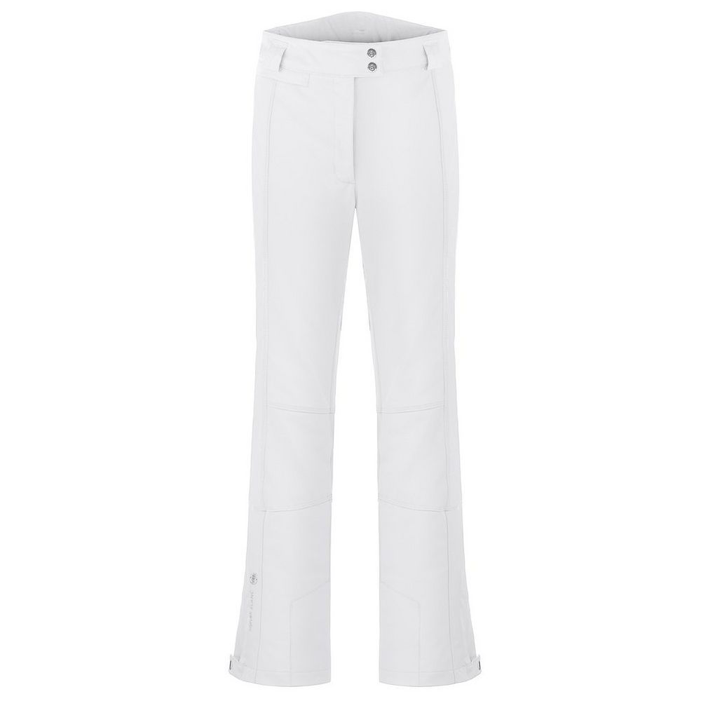  Poivre Blanc Womens Stretch Ski Pants - White