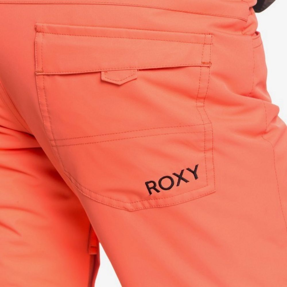 Roxy Backyard Womens Ski Pants - Living Coral SAVE 40%