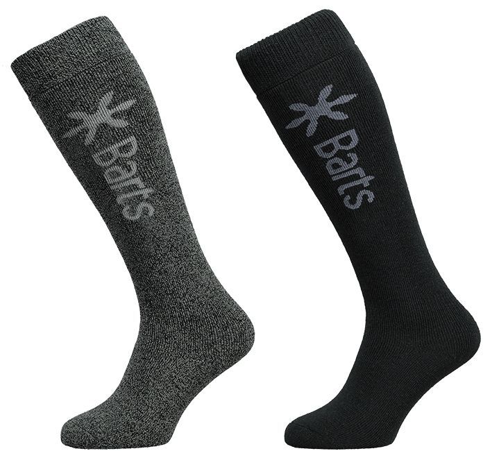 Barts twin pack mens ski socks and mens skiwear