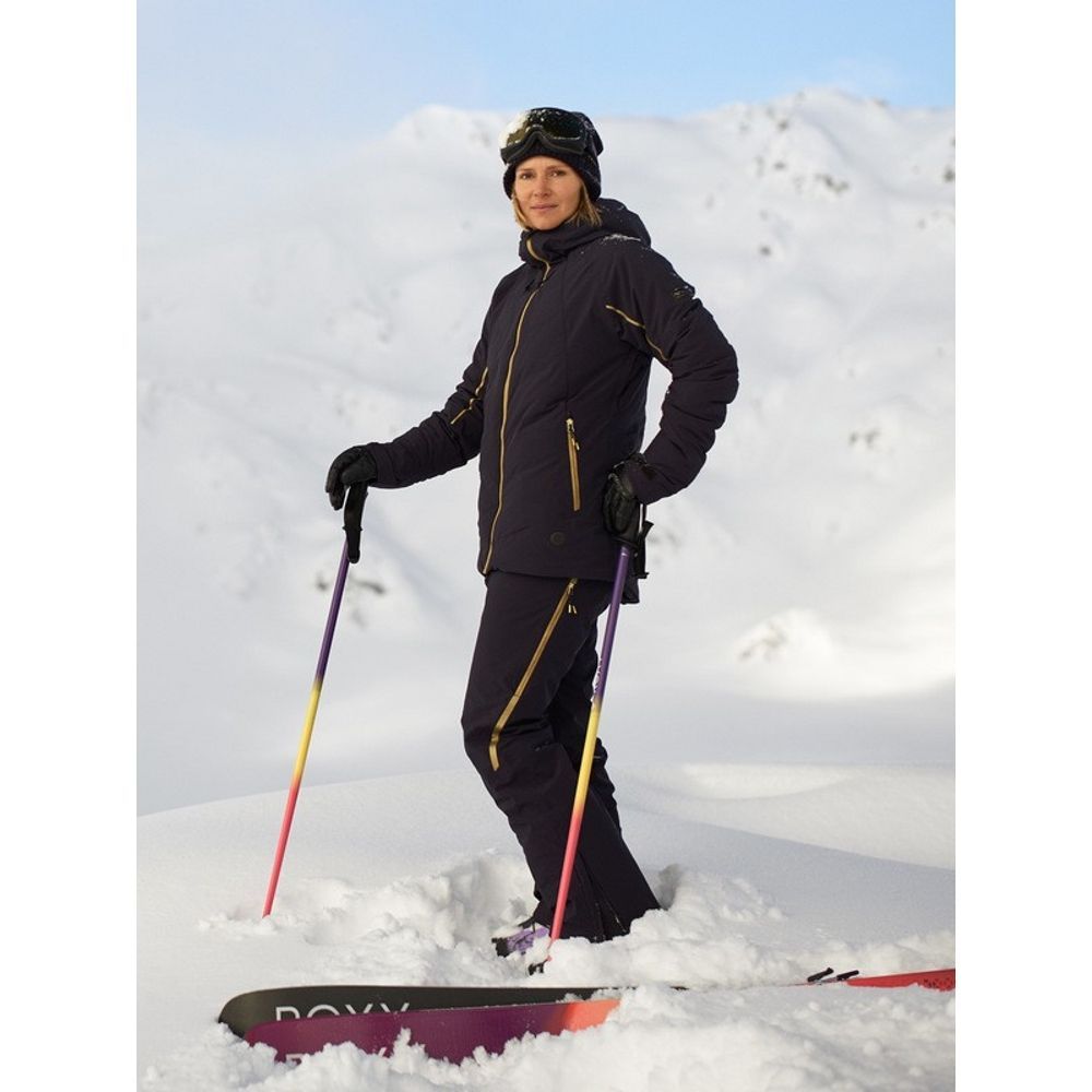 Roxy Premier Snow Heated Ski Jacket Womens