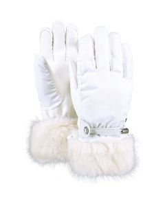 Barts White Empire Ski Gloves