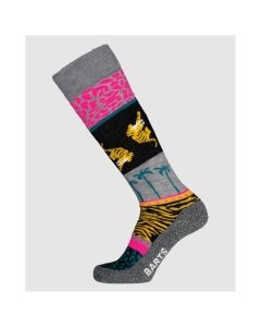 Barts Ski Socks, Jungle Fever - Heather Grey 