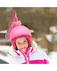 CoolCasc Snow Princess Ski Helmet Cover with LED lights