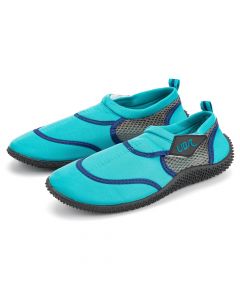 Ladies beach shoes with velcro fastening