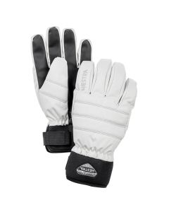 Hestra Boge CZone 5 Finger Adult Ski Gloves - Ivory SAVE 40% - Size 9 only 