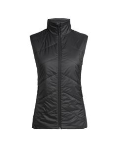 Icebreaker UK Womens Helix Vest, Black