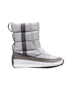 Sorel Out N About Puffy Mid Womens Snow Boots - Silver SAVE 50%