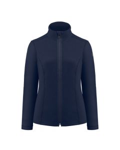 Poivre Blanc Womens Micro Fleece FZ Jacket - Gothic Blue