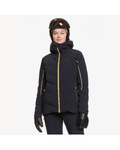 Roxy Premiere Womens Heated Ski Jacket - True Black SAVE 50%