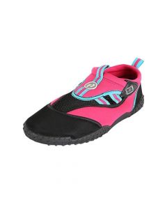Two Bare Feet Cliff Jump Adults Aqua Shoes - Pink / Aqua