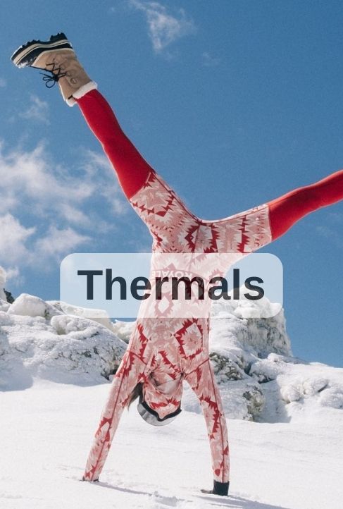 Thermals for skiing